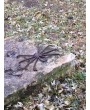Metal Spider Sculpture - Handmade Rebar Yard Art for Man Cave