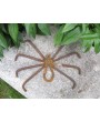 Metal Spider Sculpture - Handmade Rebar Yard Art for Man Cave
