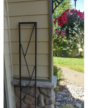 Steel Garden Trellis | Heavy Duty Plant Support | Rustic Charm