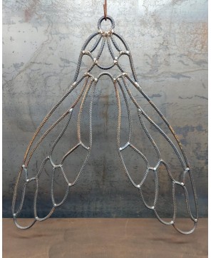 Cicada MapleSeed Wall Hanging | Handmade Rebar Sculpture