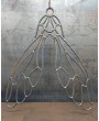 Cicada MapleSeed Wall Hanging | Handmade Rebar Sculpture