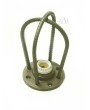 Industrial Steampunk Rebar Sconce Wall Light – E26/E27 Compatible
