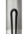 Handmade Rebar Paper Towel Holder – Polished Steel & Pine Base