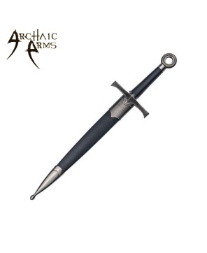 Medieval Parrying Dagger – Sword Breaker Style with Serrated Blade