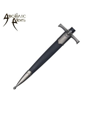 Medieval Parrying Dagger – Sword Breaker Style with Serrated Blade