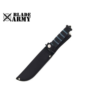 Tactical Fixed Blade Survival Knife with Gut Hook and Glass Breaker