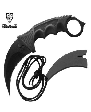 Black Tactical Karambit Neck Knife – Compact & Sharp