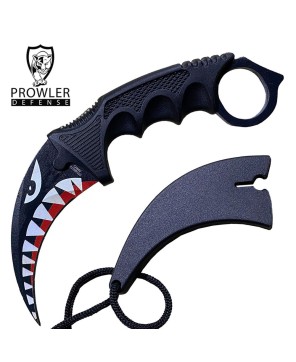 7.6" Shark Military Combat Karambit – Full Tang & Sharp