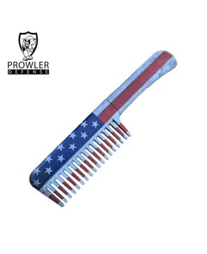 Self Defense Comb Knife – American Flag, Hidden Blade