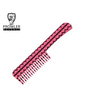 Self Defense Comb Knife – Pink Hearts, Hidden Blade