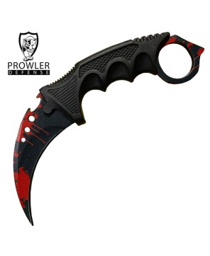 7.6" Red Blooded Combat Tactical Karambit Knife