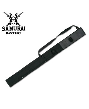 Black Twin Ninja Sword Set Stainless Steel Blades