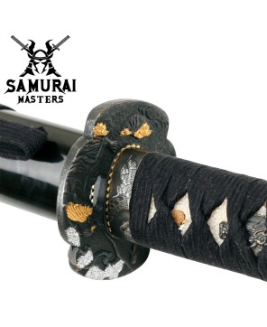 Hand-Forged Samurai Katana – 41" Full-Tang Damascus Steel Blade