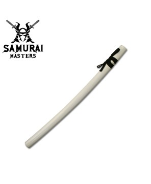 Hand-Forged Warlord Samurai Katana – 43.7" Sword with Display Stand