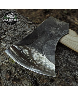 Premium Hand-Forged Timber Axe | 30" Hickory Handle | High-Carbon Stee