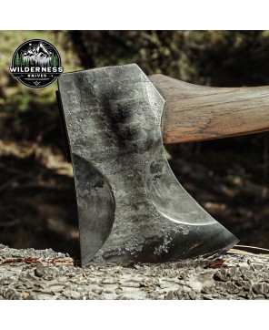 Premium Hand-Forged Timber Axe | 30" Hickory Handle | High-Carbon Stee