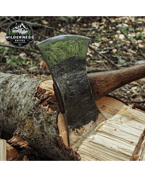 Hand-Forged Double Bit Cruiser Axe | 27" Hickory Handle