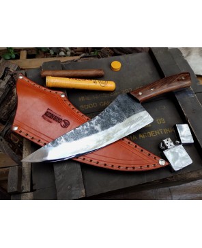 Brut de Forje 5160 Hunting Knife – Handmade Carbon Steel