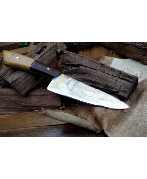 The Pill – 5160 Carbon Steel Knife | Handmade & Durable