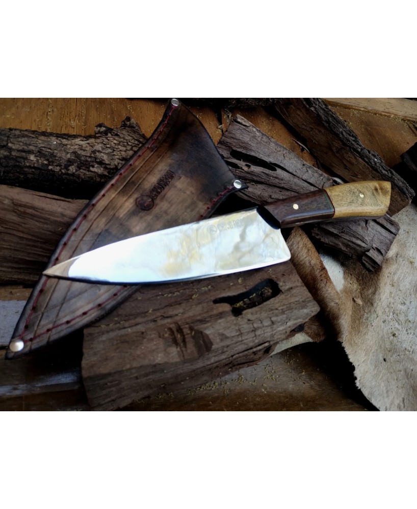 The Pill – 5160 Carbon Steel Knife | Handmade & Durable