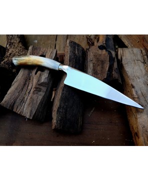 The Chiva – Handmade Verijero Knife with Axis Deer Antler Handle