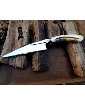 The Chiva – Handmade Verijero Knife with Axis Deer Antler Handle