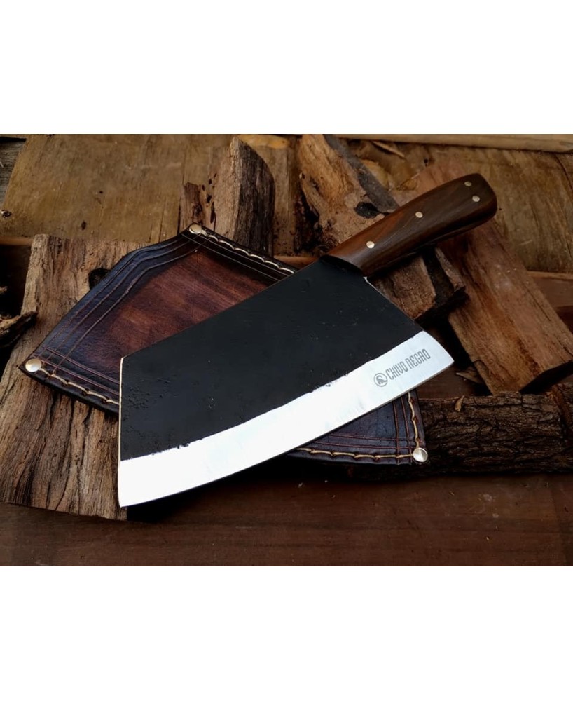 La Lobuna – Heavy-Duty 1095 Carbon Steel Cleaver