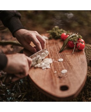 Serbian Chef Cutting & Serving Board – Hand-Crafted Walnut Design