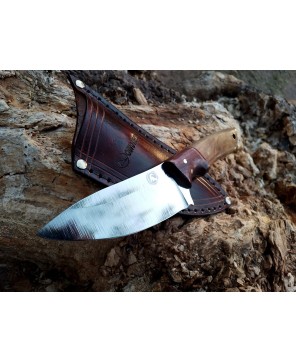 Bushcraft Survival Knife – Handmade 1095 Carbon Steel