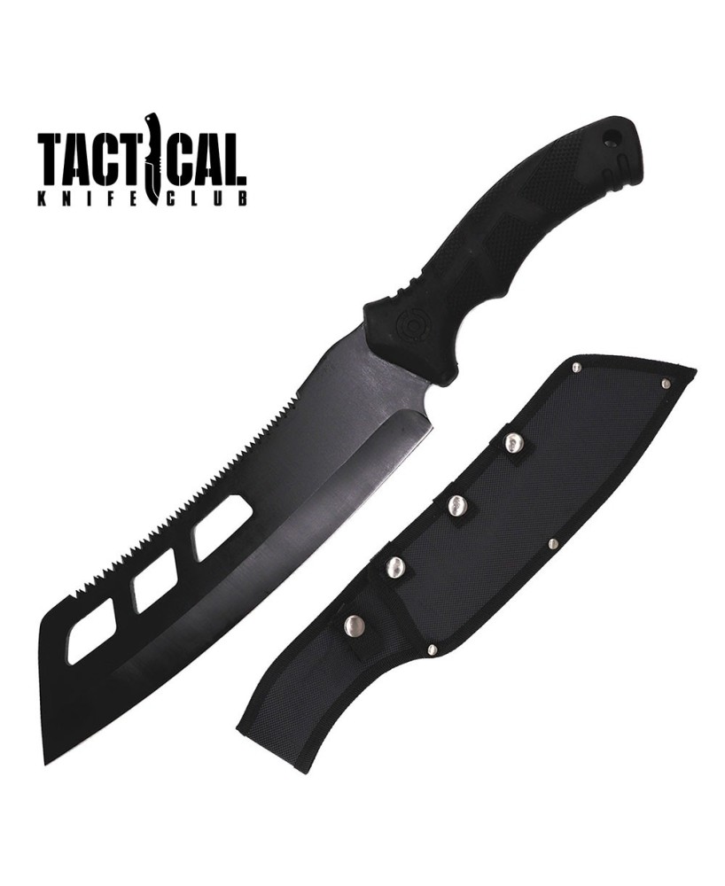 Cleaver Fixed Blade Machete Knife 15.75" Survival Tool