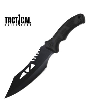 Tactical Fixed Blade Hunting Bowie Machete Knife 15" Outdoor Tool