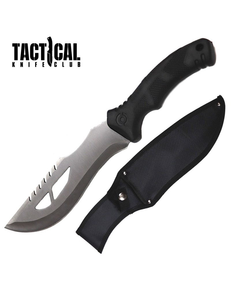 Fixed Blade Hunting Bowie Machete Knife 15" Outdoor Survival Tool