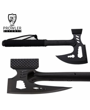 Heavy Duty Black Blade Single-Handed Axe for Outdoor Use