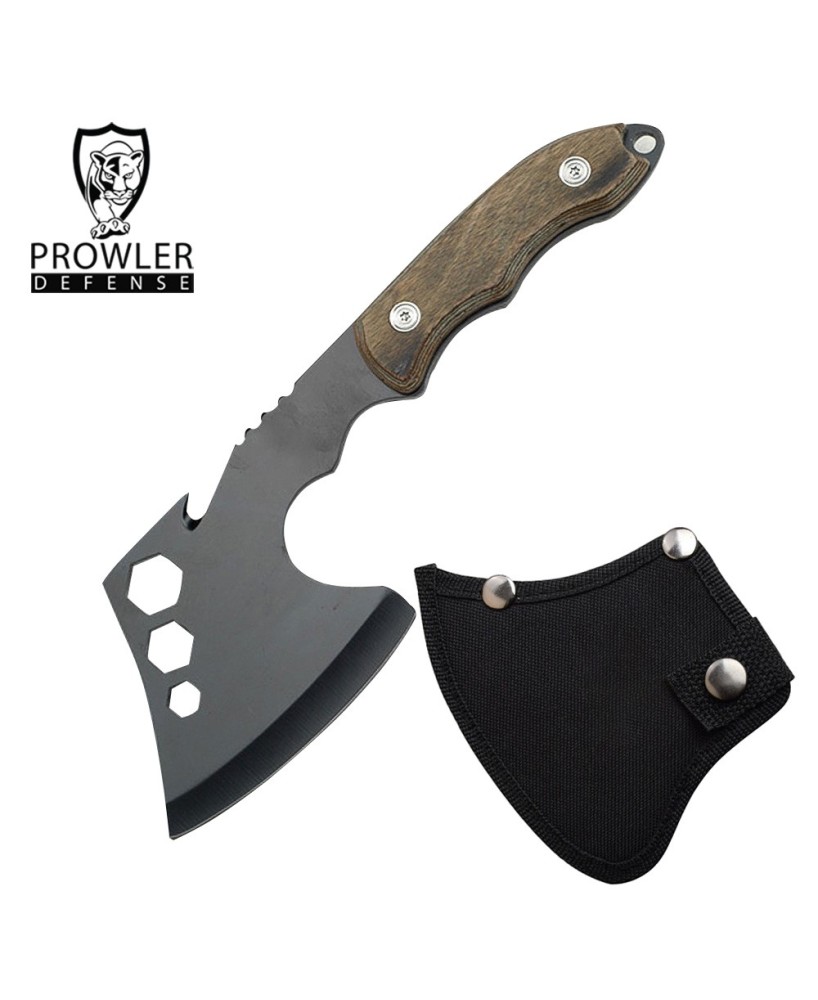 Elk Ridge Tactical Survival Axe – Full Tang Wood Handle