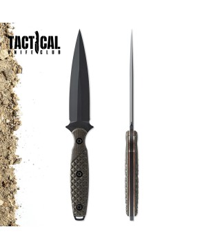 Allied Specter Tactical Dagger – M4 Steel with Micarta Handle