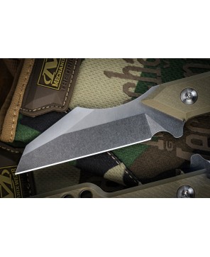 JRW Knives Traitor Fixed Blade | OD Green G10 & Wharncliffe Blade