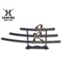 Night Watch Three-Piece Samurai Sword Set with Stand