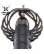 Night Watch Three-Piece Samurai Sword Set with Stand