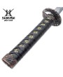 Night Watch Three-Piece Samurai Sword Set with Stand
