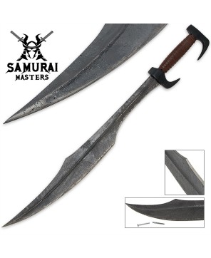 300 Spartan Warrior Replica Sword – 33” Carbon Steel Blade