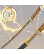 Thunder Flash Anime Sword – Carbon Steel Blade & Scabbard