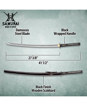 Royal Warrior Handmade Samurai Sword – Damascus Blade