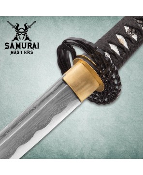 Royal Warrior Handmade Samurai Sword – Damascus Blade