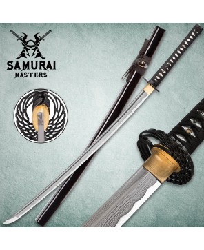 Royal Warrior Handmade Samurai Sword – Damascus Blade