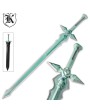 Anime Dark Night Sword – Carbon Steel Fantasy Blade with Scabbard