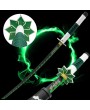 Anime-Inspired Katana with Carbon Steel Blade & Scabbard