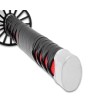Anime-Inspired Samurai Sword with Carbon Steel Blade & Scabbard