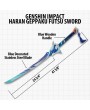 Genshin Impact Haran Geppaku Futsu Sword – Stainless Steel Replica