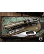 Microtech Stitch Ram-Lok OD Green – 3.75” Apocalyptic Blade