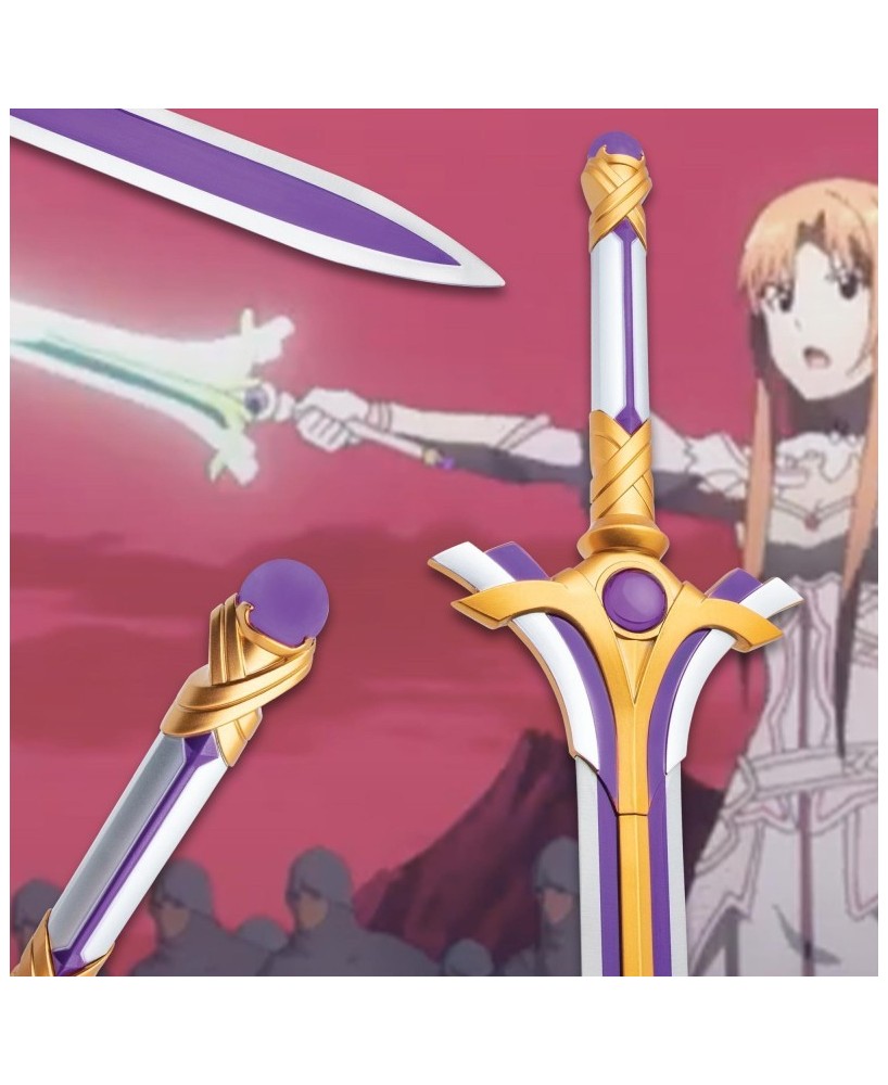 Radiant Light Anime Sword – Stainless Steel Blade, Elegant Design Radiant Light Anime Sword – Stainless Steel Blade, Elegant Design